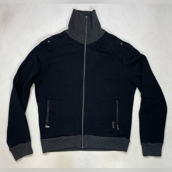 Projec Raw Full Zip Jacket Men XL Black Gray - Picture 1 of 7
